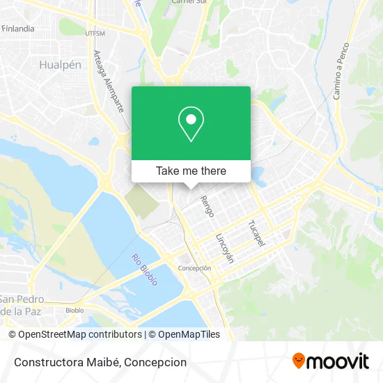 Mapa de Constructora Maibé