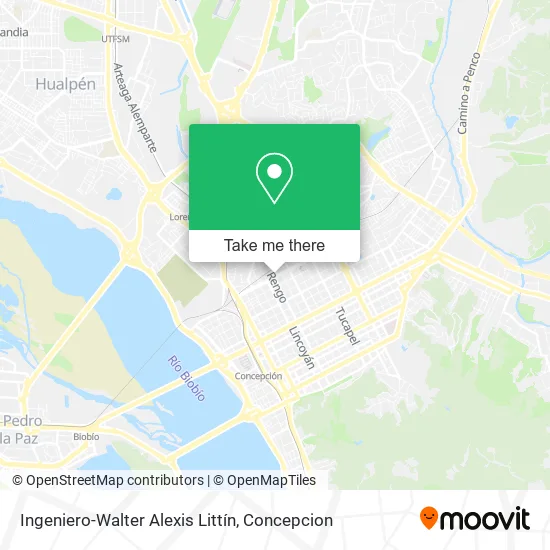 Ingeniero-Walter Alexis Littín map