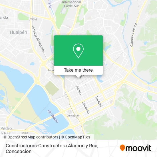 Mapa de Constructoras-Constructora Alarcon y Roa