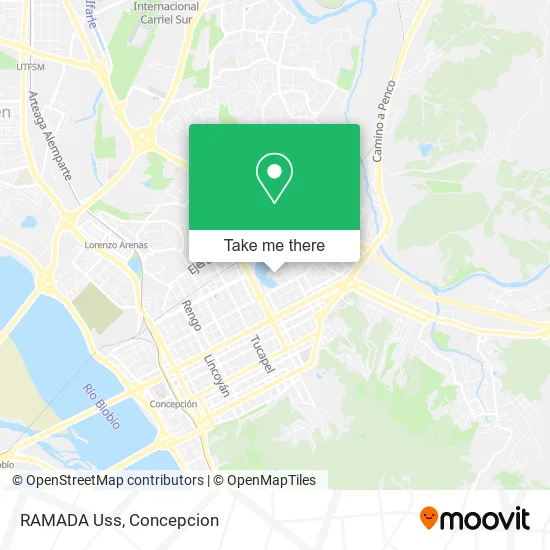 Mapa de RAMADA Uss