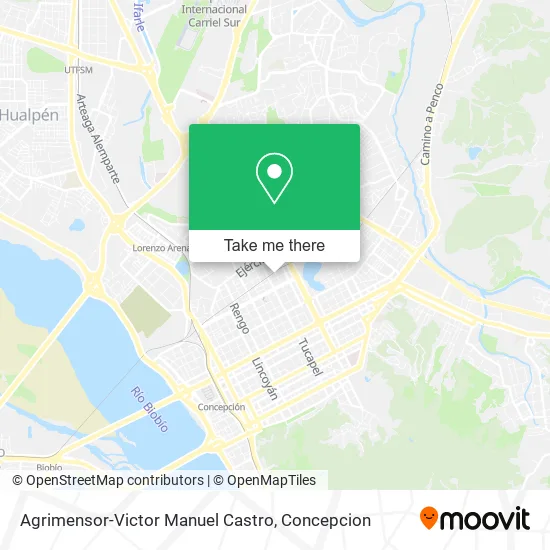 Agrimensor-Victor Manuel Castro map