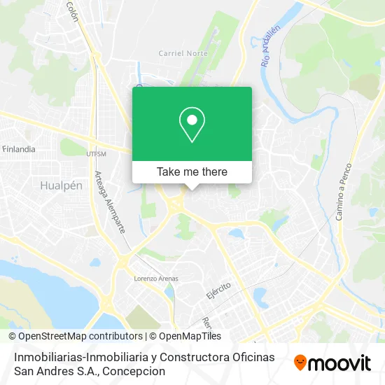 Inmobiliarias-Inmobiliaria y Constructora Oficinas San Andres S.A. map