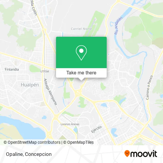 Mapa de Opaline