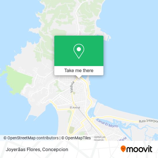 Mapa de Joyerãas Flores