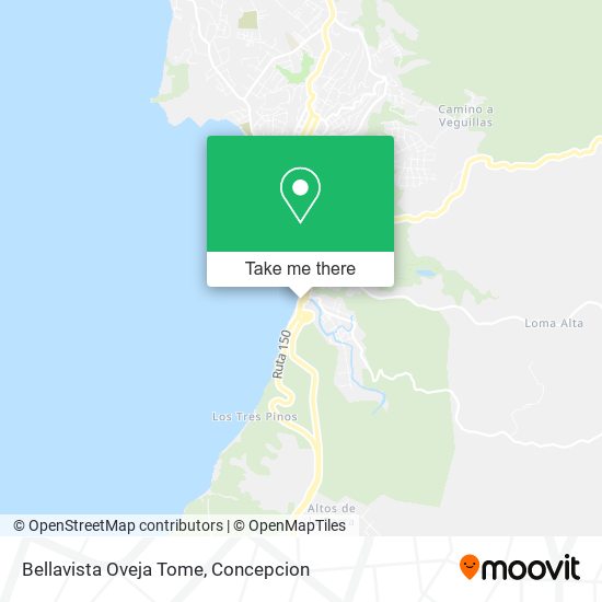 Mapa de Bellavista Oveja Tome