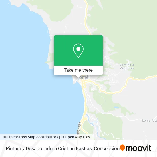 Pintura y Desabolladura Cristian Bastías map