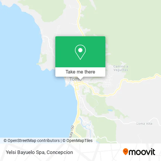Yelsi Bayuelo Spa map