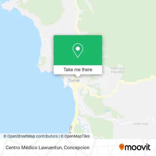 Centro Médico Lawuentun map