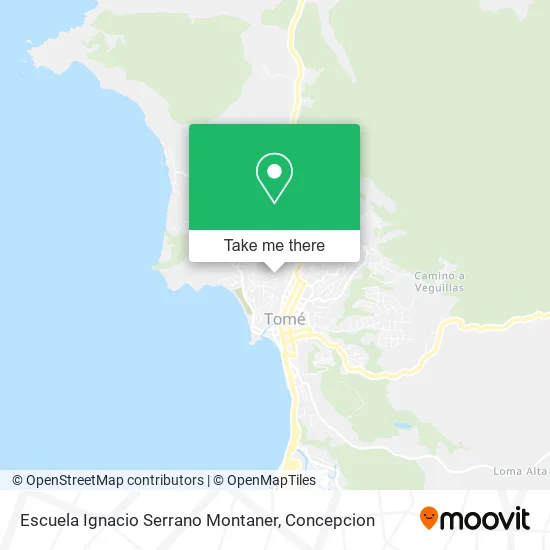 Mapa de Escuela Ignacio Serrano Montaner