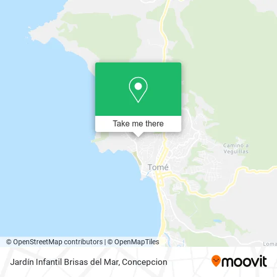 Mapa de Jardín Infantil Brisas del Mar