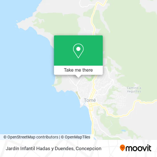 Mapa de Jardín Infantil Hadas y Duendes