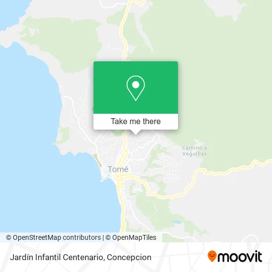 Mapa de Jardín Infantil Centenario