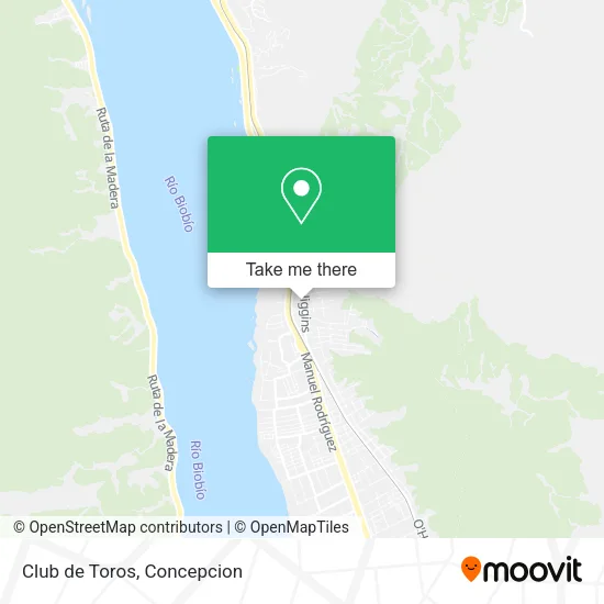 Mapa de Club de Toros