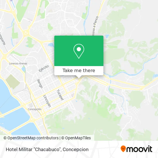 Hotel Militar "Chacabuco" map