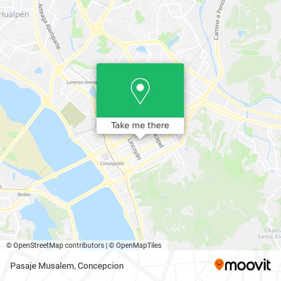 Mapa de Pasaje Musalem
