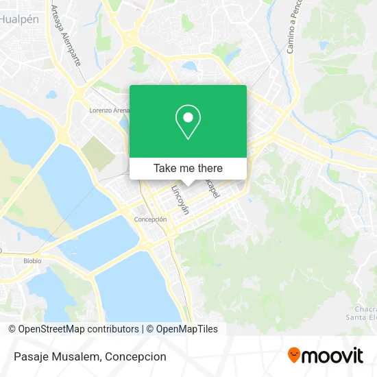 Mapa de Pasaje Musalem