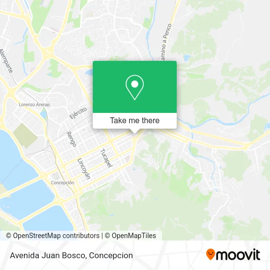 Avenida Juan Bosco map