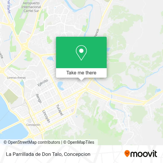 La Parrillada de Don Talo map