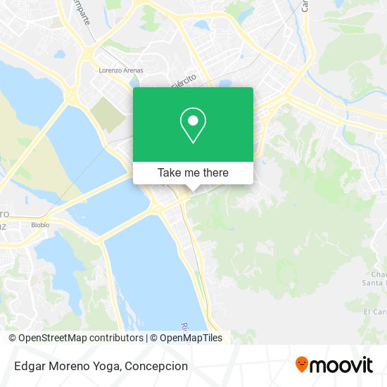 Mapa de Edgar Moreno Yoga
