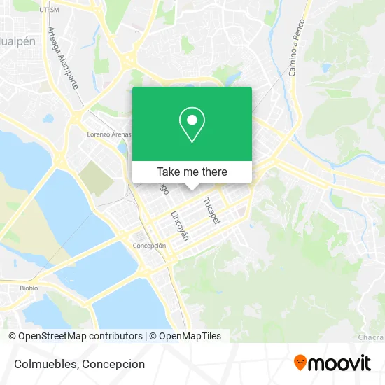 Mapa de Colmuebles