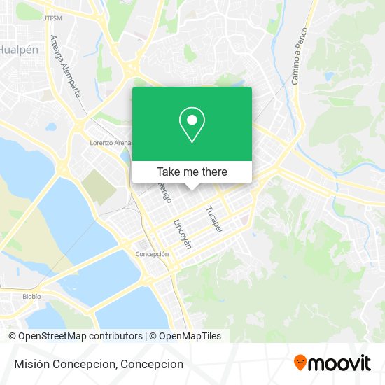 Mapa de Misión Concepcion
