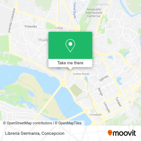 Librería Germanía map