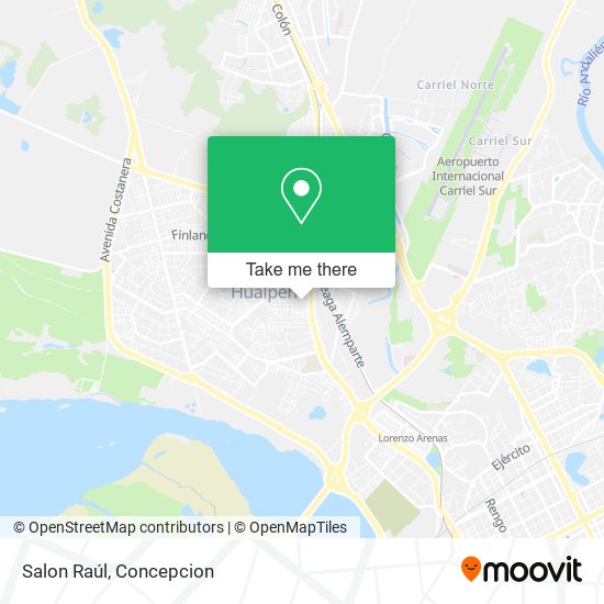 Mapa de Salon Raúl
