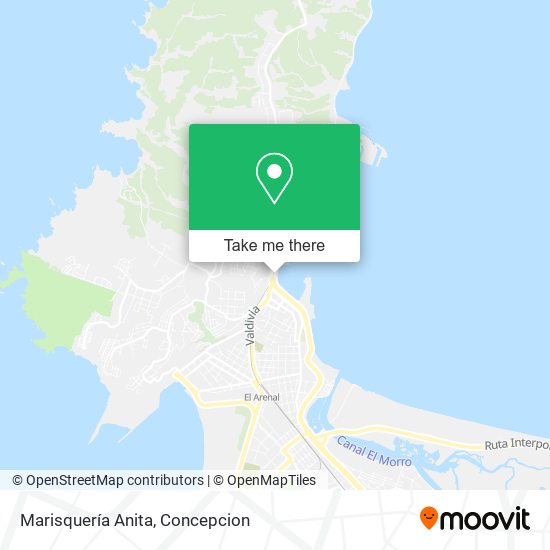 Marisquería Anita map