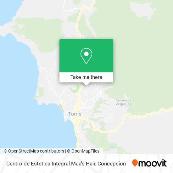 Centro de Estética Integral Maa's Hair map