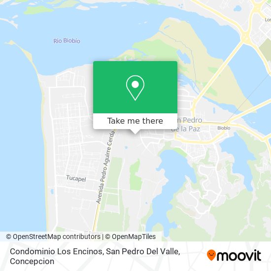 Mapa de Condominio Los Encinos, San Pedro Del Valle
