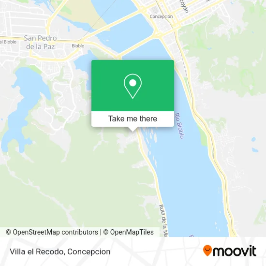 Mapa de Villa el Recodo