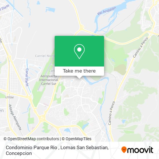 Condominio Parque Rio , Lomas San Sebastian map