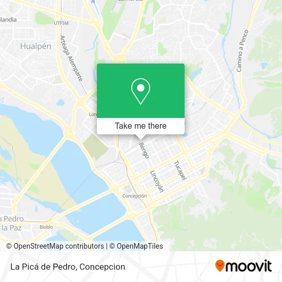 La Picá de Pedro map