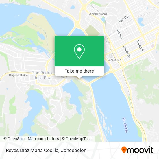 Reyes Díaz María Cecilia map