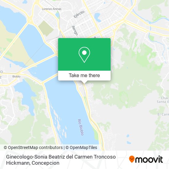 Ginecologo-Sonia Beatriz del Carmen Troncoso Hickmann map