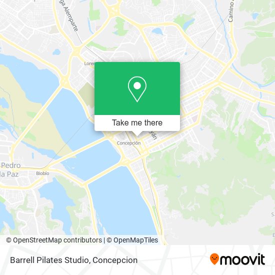 Mapa de Barrell Pilates Studio