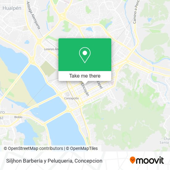 Mapa de Siljhon Barbería y Peluqueria