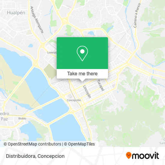 Distribuidora map