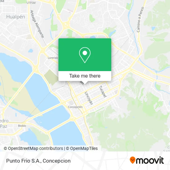 Punto Frio S.A. map
