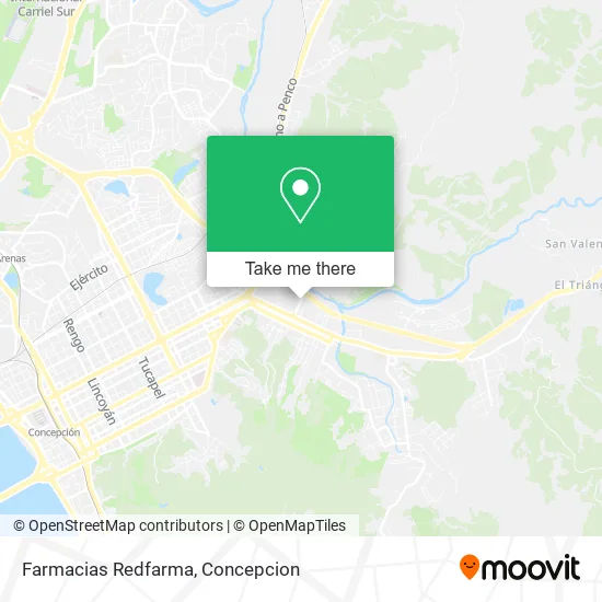 Mapa de Farmacias Redfarma