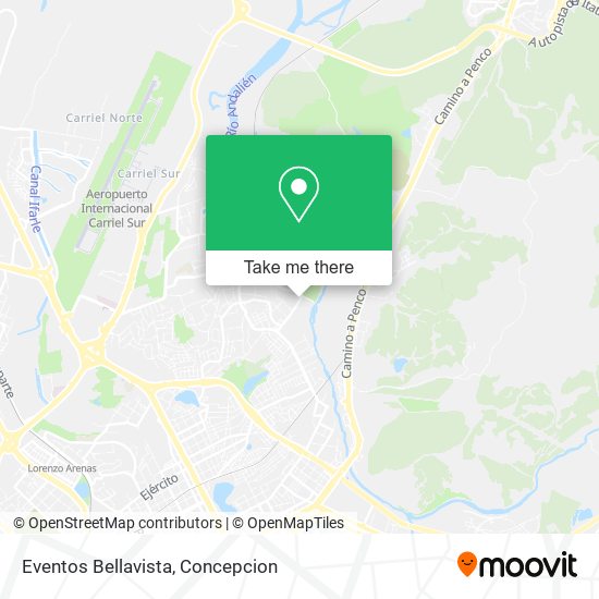 Mapa de Eventos Bellavista