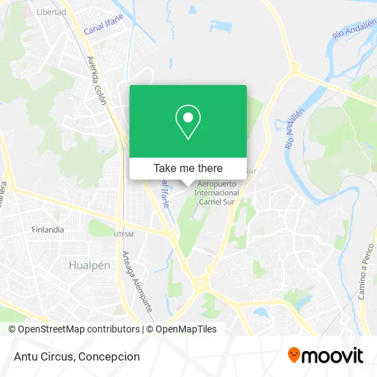Mapa de Antu Circus