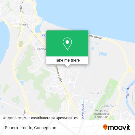 Supermercado map