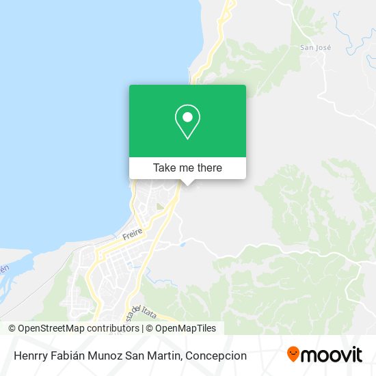 Henrry Fabián Munoz San Martin map