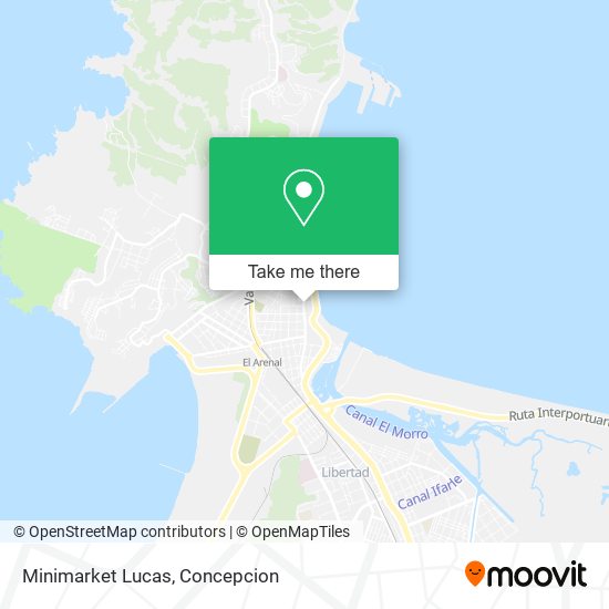 Mapa de Minimarket Lucas