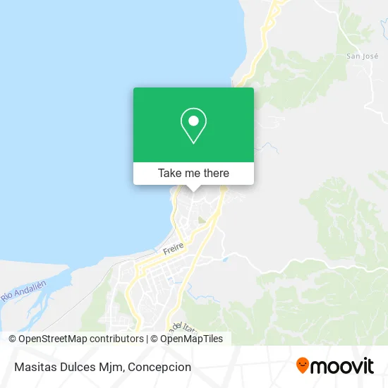 Masitas Dulces Mjm map