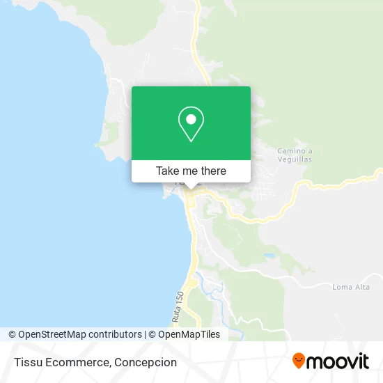 Tissu Ecommerce map