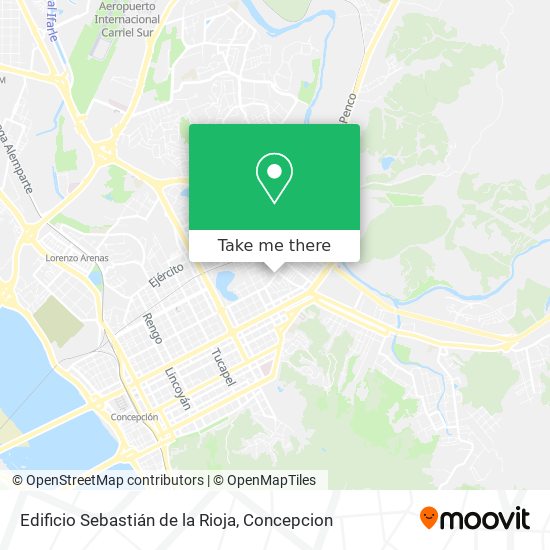 Edificio Sebastián de la Rioja map