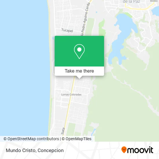 Mapa de Mundo Cristo