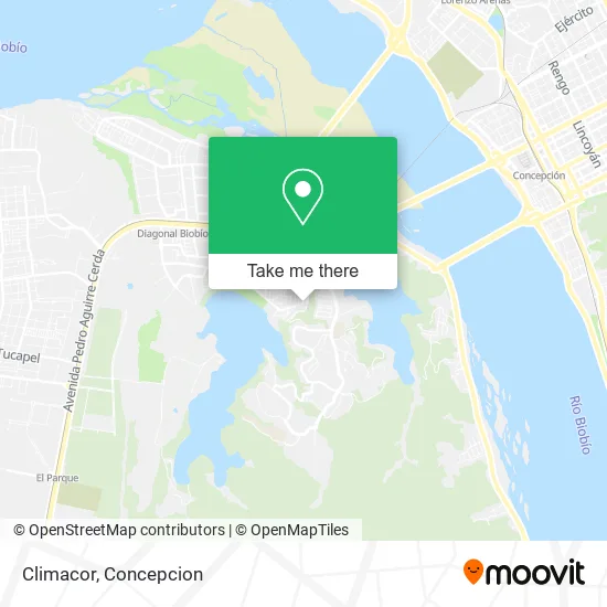 Climacor map